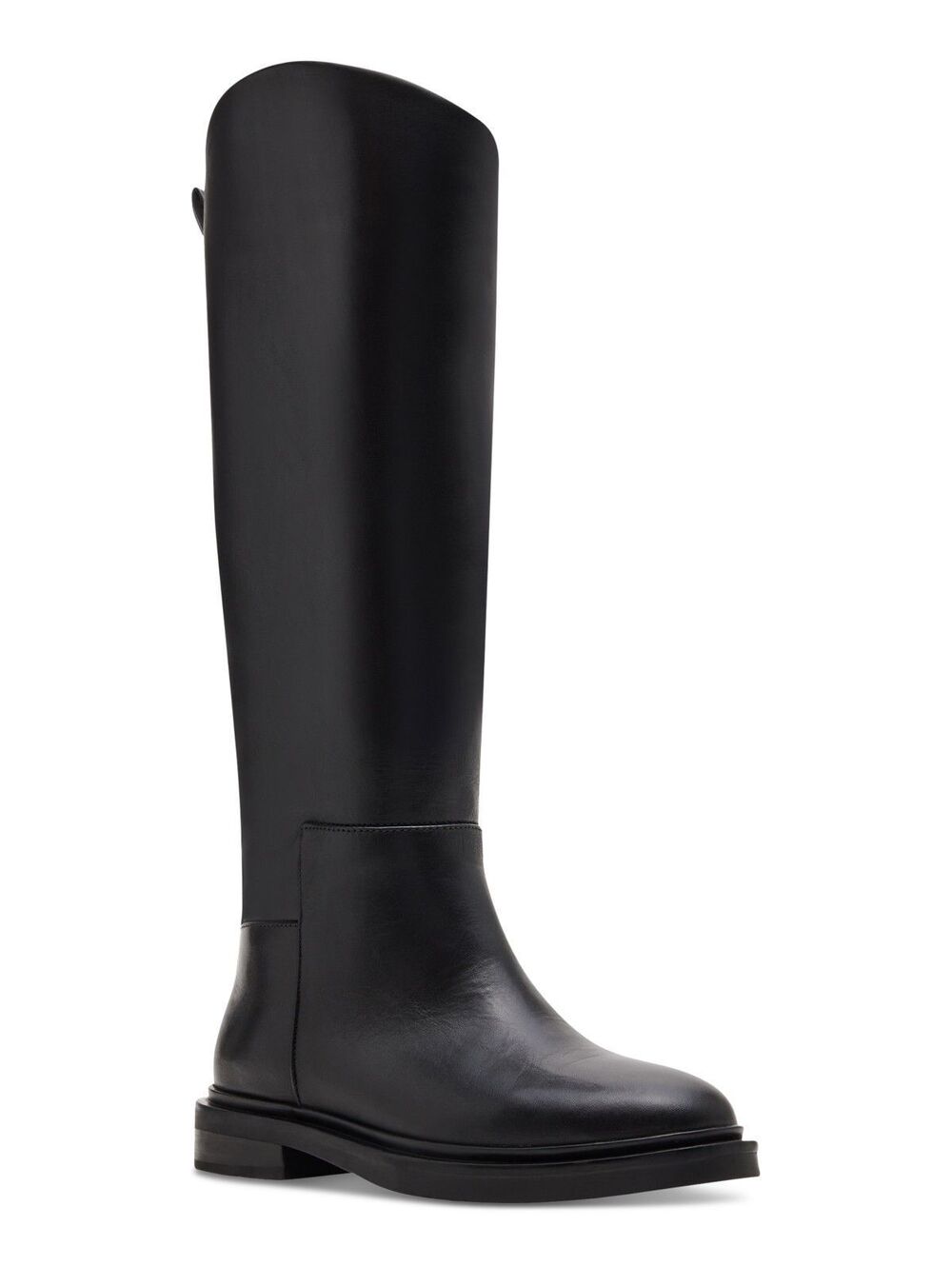 Steve Madden Gaige Wide-Calf Boots - Black Leather 8WC ($189)